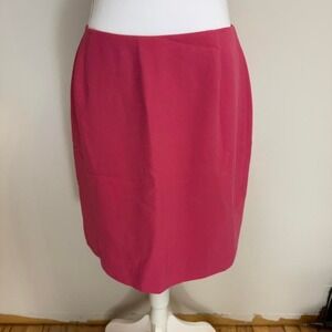 Casual Corner Knee Length Pink Pencil Skirt Women's Sz 8